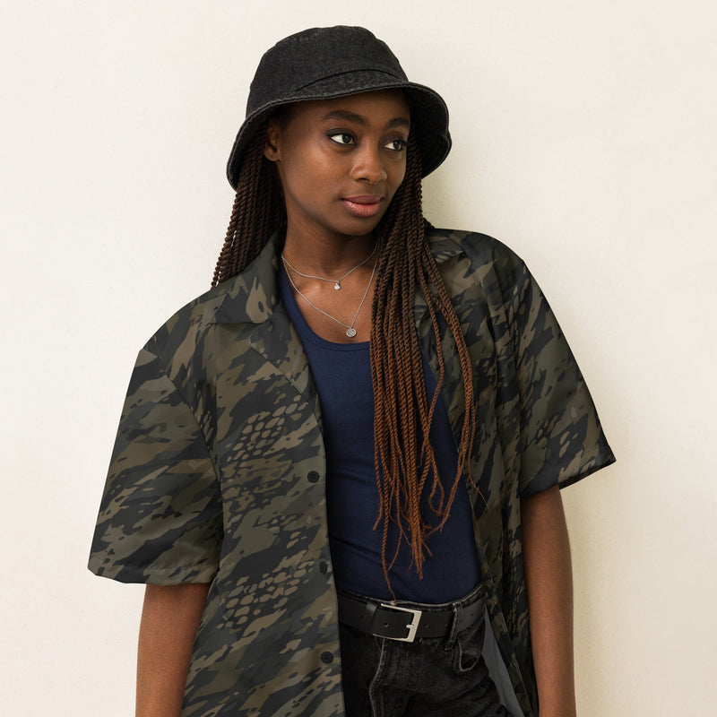 Third Option Ground Branch CAMO Unisex Short-Sleeve Button Shirt - Button-Up