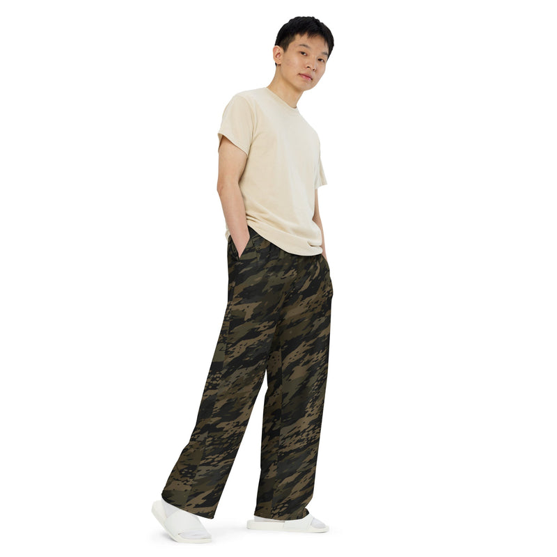 Third Option Ground Branch CAMO Unisex Wide-Leg Leisure Pants - Pant