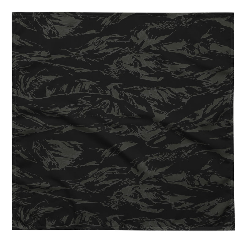 Tiger Stripe Black Shadow CAMO Bandana - L - Head