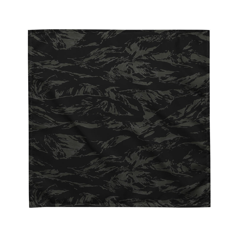 Tiger Stripe Black Shadow CAMO Bandana - M - Head
