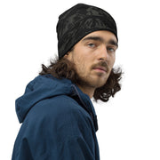 Tiger Stripe Black Shadow CAMO Beanie - Head