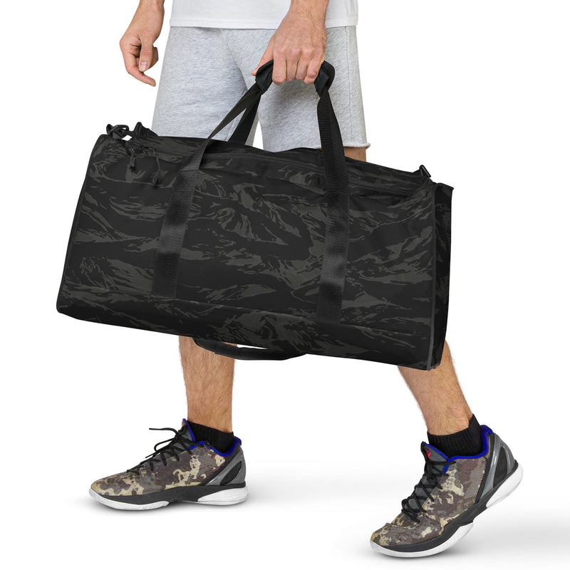 Tiger Stripe Black Shadow CAMO Duffle Bag