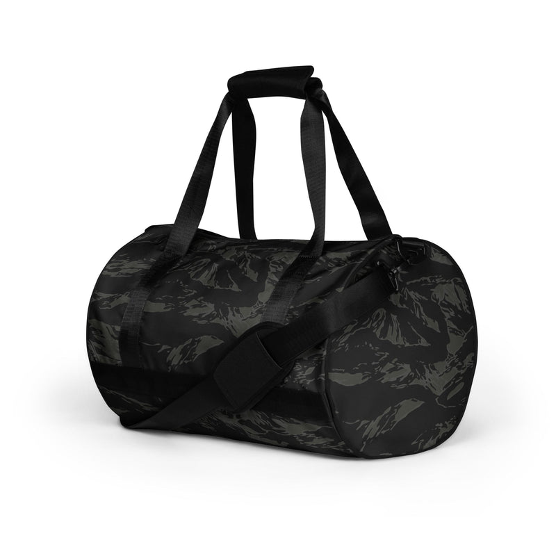 Tiger Stripe Black Shadow CAMO Gym Bag