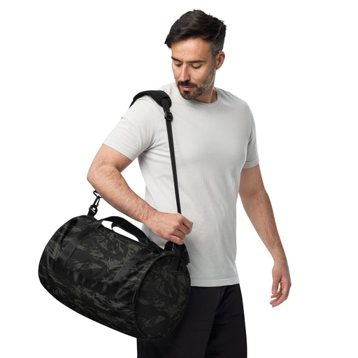 Tiger Stripe Black Shadow CAMO Gym Bag
