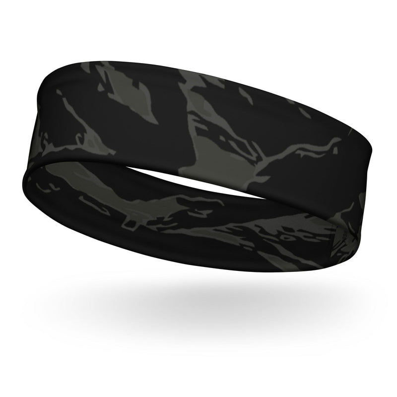 Tiger Stripe Black Shadow CAMO Headband - Head