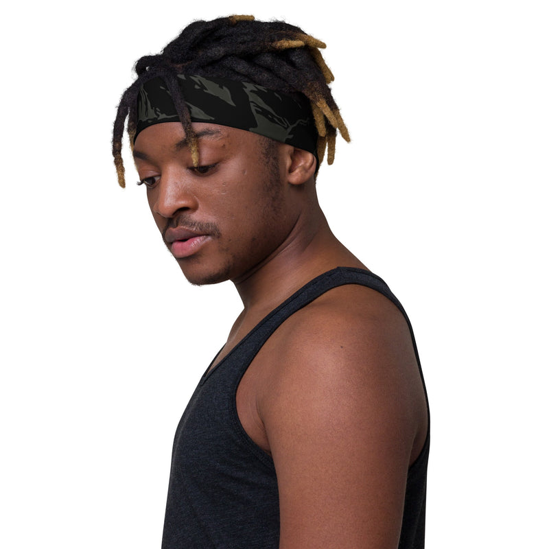 Tiger Stripe Black Shadow CAMO Headband - Head