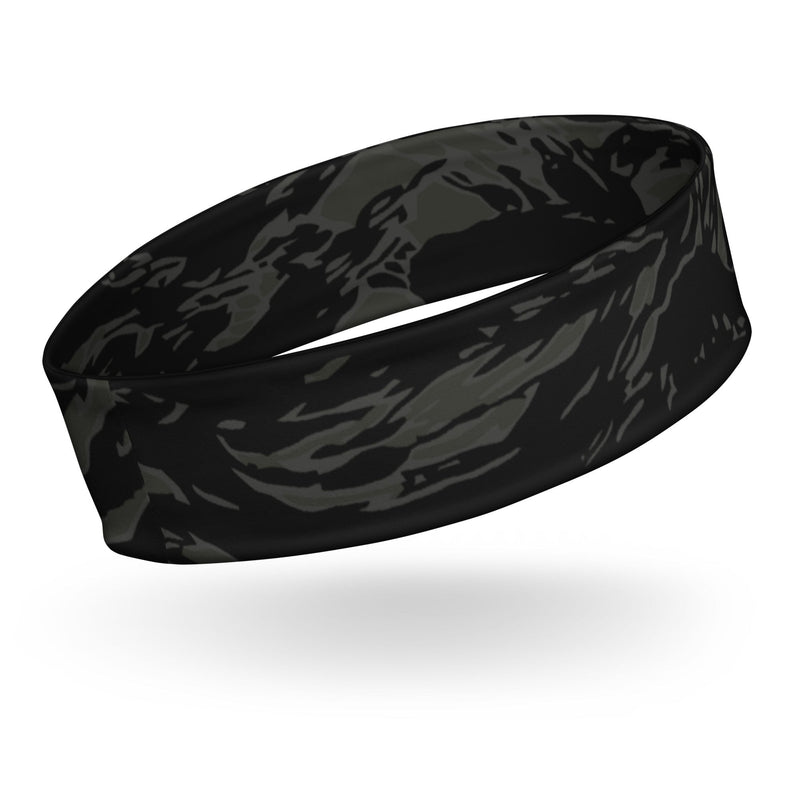 Tiger Stripe Black Shadow CAMO Headband - Head