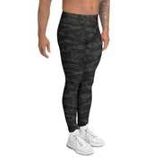 Tiger Stripe Black Shadow CAMO Mens Leggings - Men