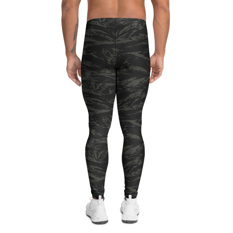 Tiger Stripe Black Shadow CAMO Mens Leggings - Men