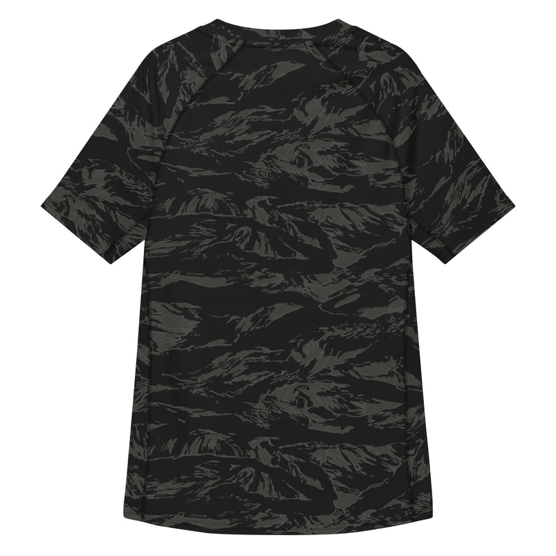 Tiger Stripe Black Shadow CAMO men’s rash guard