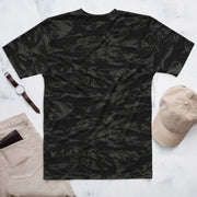 Tiger Stripe Black Shadow CAMO Mens T-Shirt - Shirt - Tee