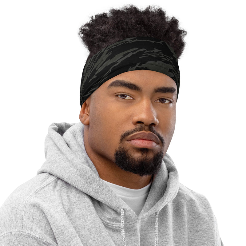 Tiger Stripe Black Shadow CAMO Neck Gaiter - Head