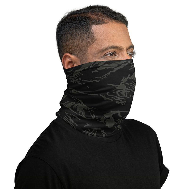 Tiger Stripe Black Shadow CAMO Neck Gaiter - Head