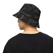 Tiger Stripe Black Shadow CAMO Reversible Bucket Hat - Head