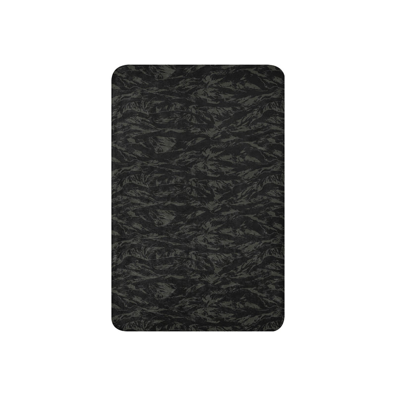 Tiger Stripe Black Shadow CAMO Sherpa Blanket