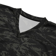 Tiger Stripe Black Shadow CAMO Unisex American Football Jersey