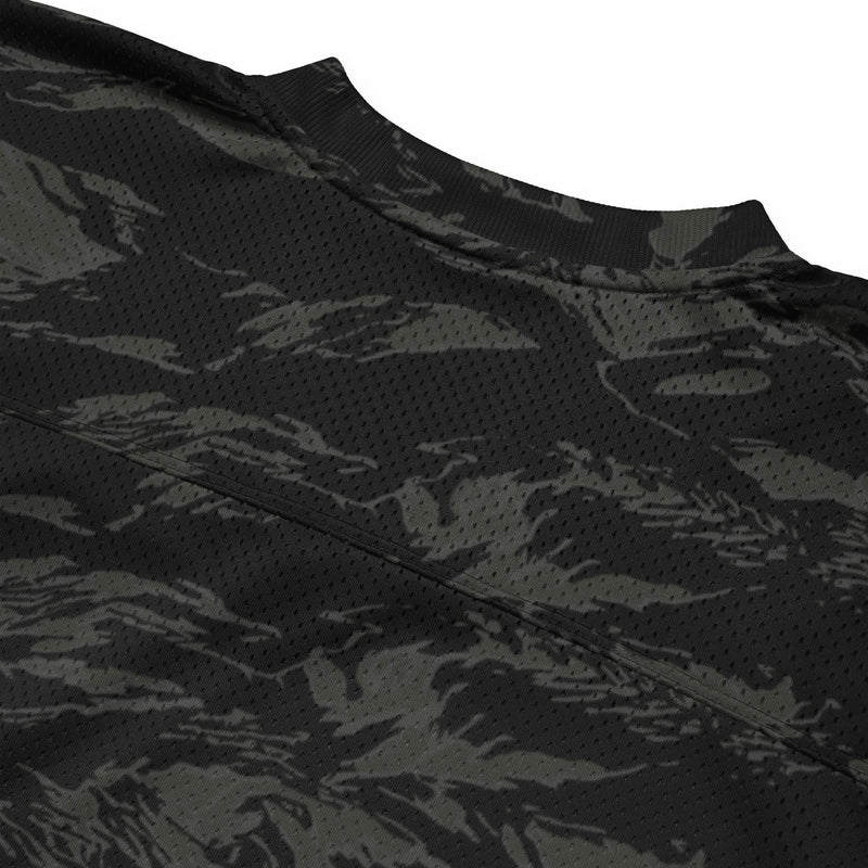 Tiger Stripe Black Shadow CAMO Unisex American Football Jersey