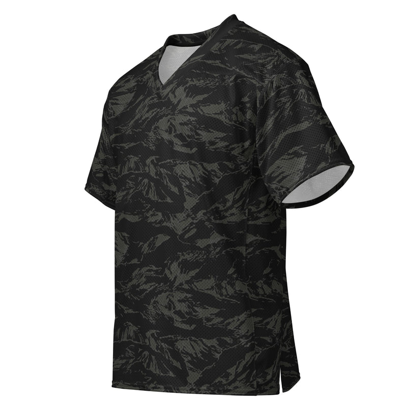 Tiger Stripe Black Shadow CAMO Unisex American Football Jersey