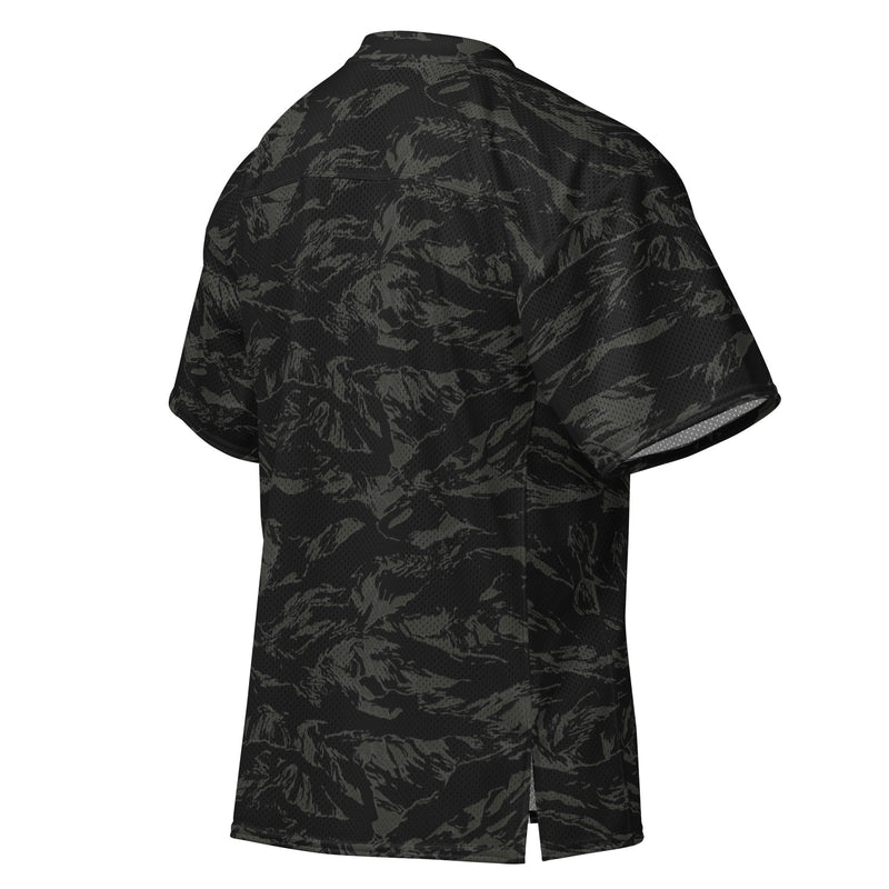 Tiger Stripe Black Shadow CAMO Unisex American Football Jersey