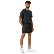Tiger Stripe Black Shadow CAMO Unisex Athletic Shorts