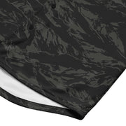 Tiger Stripe Black Shadow CAMO Unisex Baseball Jersey