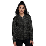 Tiger Stripe Black Shadow CAMO Unisex Bomber Jacket