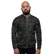 Tiger Stripe Black Shadow CAMO Unisex Bomber Jacket