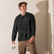 Tiger Stripe Black Shadow CAMO Unisex Hockey Fan Jersey