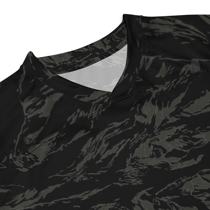 Tiger Stripe Black Shadow CAMO Unisex Hockey Fan Jersey