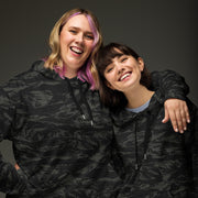 Tiger Stripe Black Shadow CAMO Unisex Hoodie