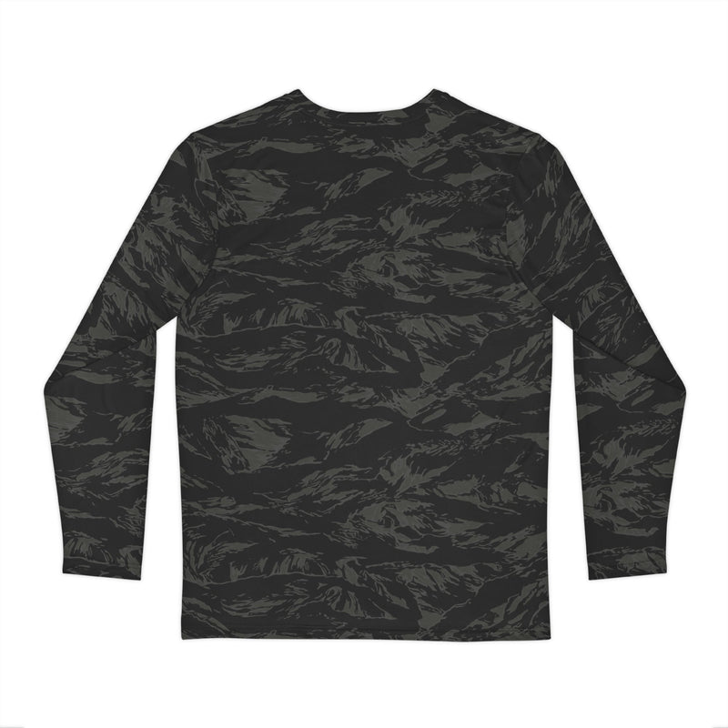 Tiger Stripe Black Shadow CAMO Unisex Long-Sleeve Shirt