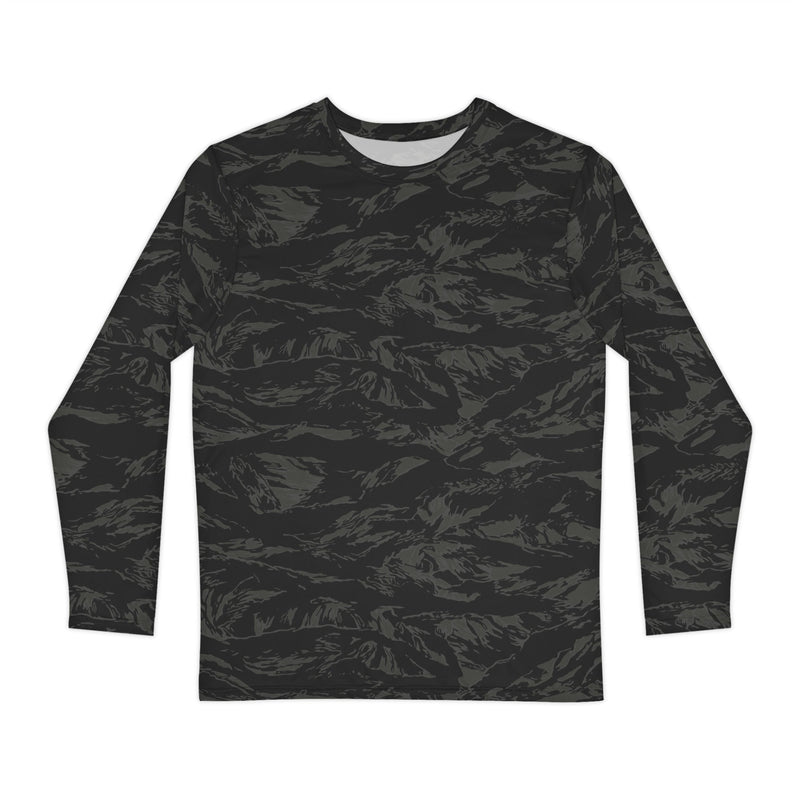 Tiger Stripe Black Shadow CAMO Unisex Long-Sleeve Shirt - XS