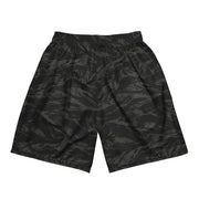 Tiger Stripe Black Shadow CAMO Unisex Mesh Shorts