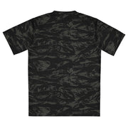 Tiger Stripe Black Shadow CAMO Unisex Sports Jersey