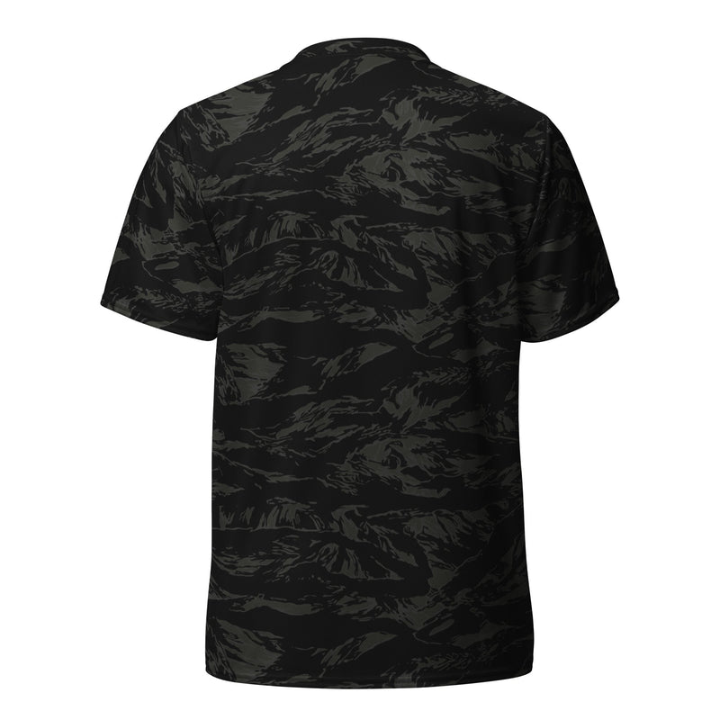 Tiger Stripe Black Shadow CAMO Unisex Sports Jersey
