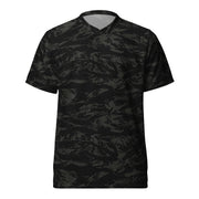 Tiger Stripe Black Shadow CAMO Unisex Sports Jersey