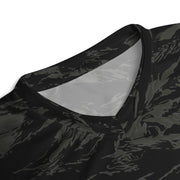 Tiger Stripe Black Shadow CAMO Unisex Sports Jersey