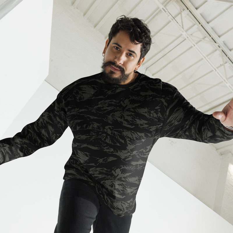 Tiger Stripe Black Shadow CAMO Unisex Sweatshirt
