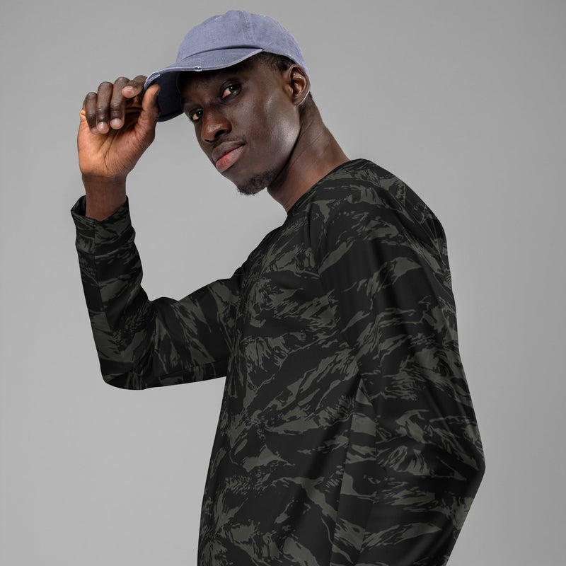 Tiger Stripe Black Shadow CAMO Unisex Sweatshirt