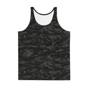 Tiger Stripe Black Shadow CAMO Unisex Tank Top - Shirt