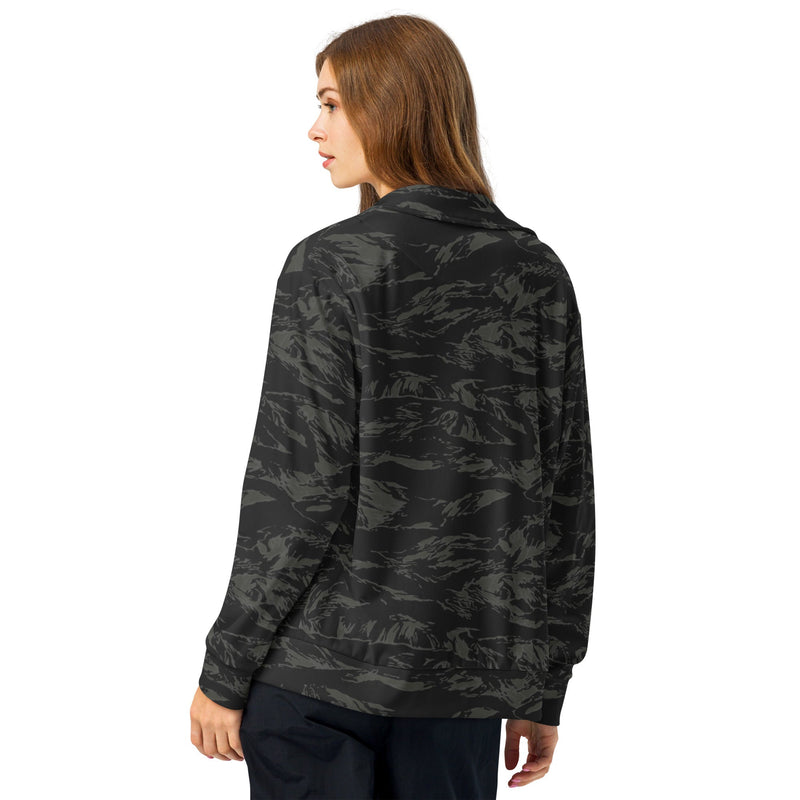 Tiger Stripe Black Shadow CAMO Unisex Track Jacket