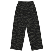 Tiger Stripe Black Shadow CAMO Unisex Wide-Leg Leisure Pants - Pant