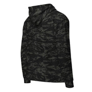 Tiger Stripe Black Shadow CAMO Unisex Zip Hoodie