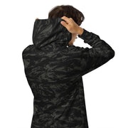 Tiger Stripe Black Shadow CAMO Unisex Zip Hoodie