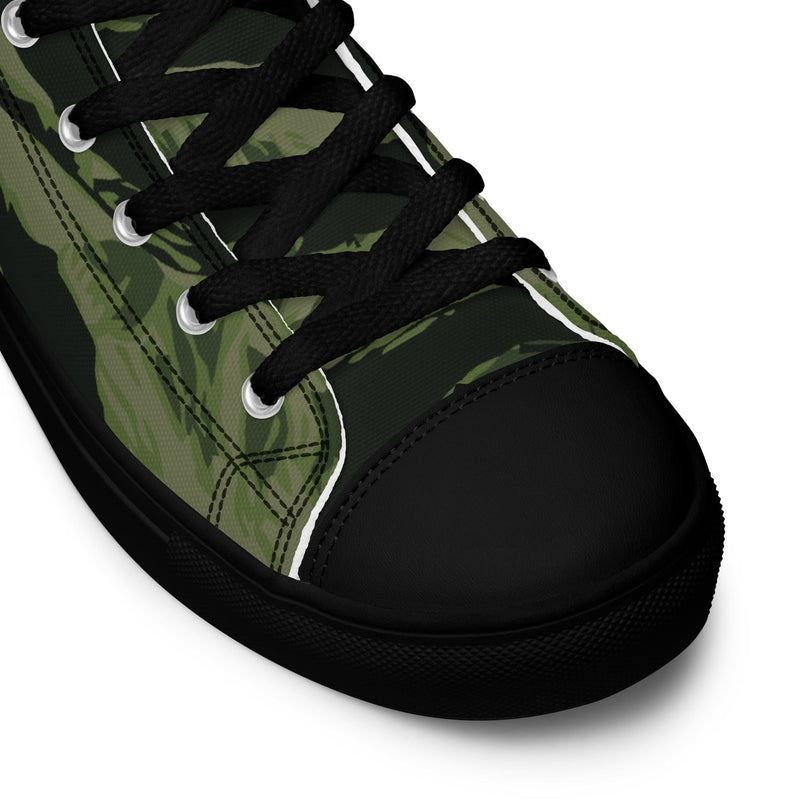 Tiger Stripe Boreal Shadow CAMO Mens High-Top Canvas Shoes