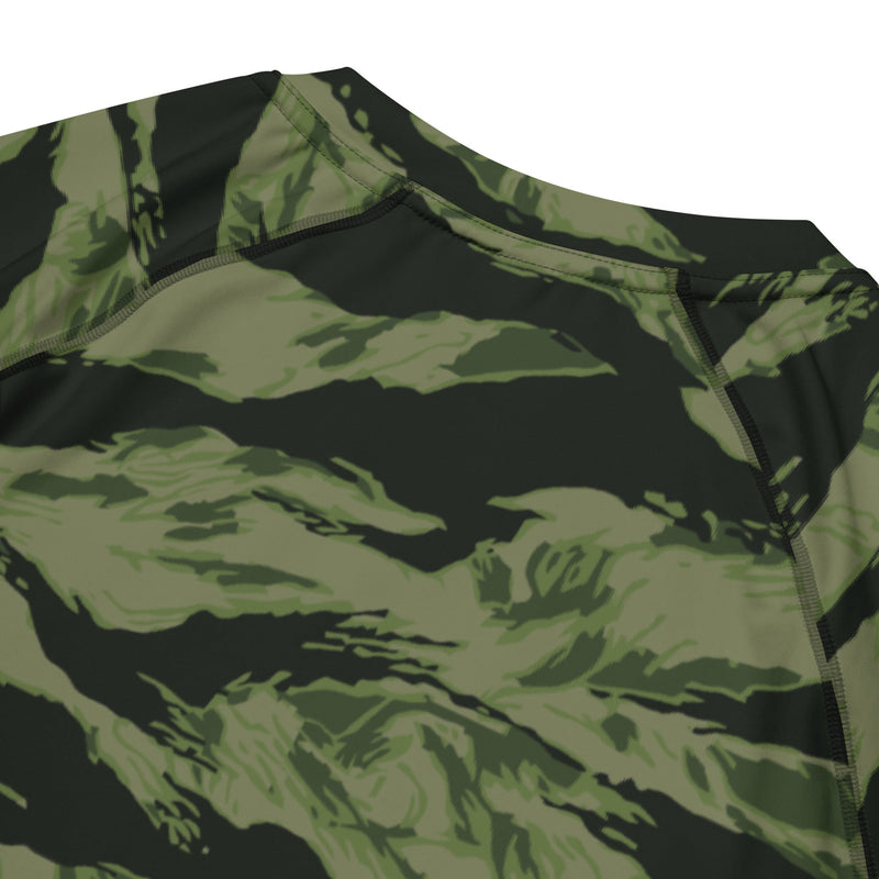 Tiger Stripe Boreal Shadow CAMO Mens Short-Sleeve Rash Guard - SS