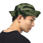 Tiger Stripe Boreal Shadow CAMO Reversible Bucket Hat - Head