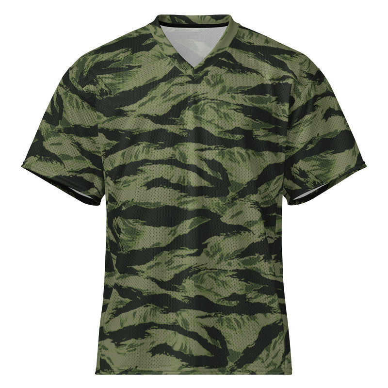 Tiger Stripe Boreal Shadow CAMO Unisex American Football Jersey