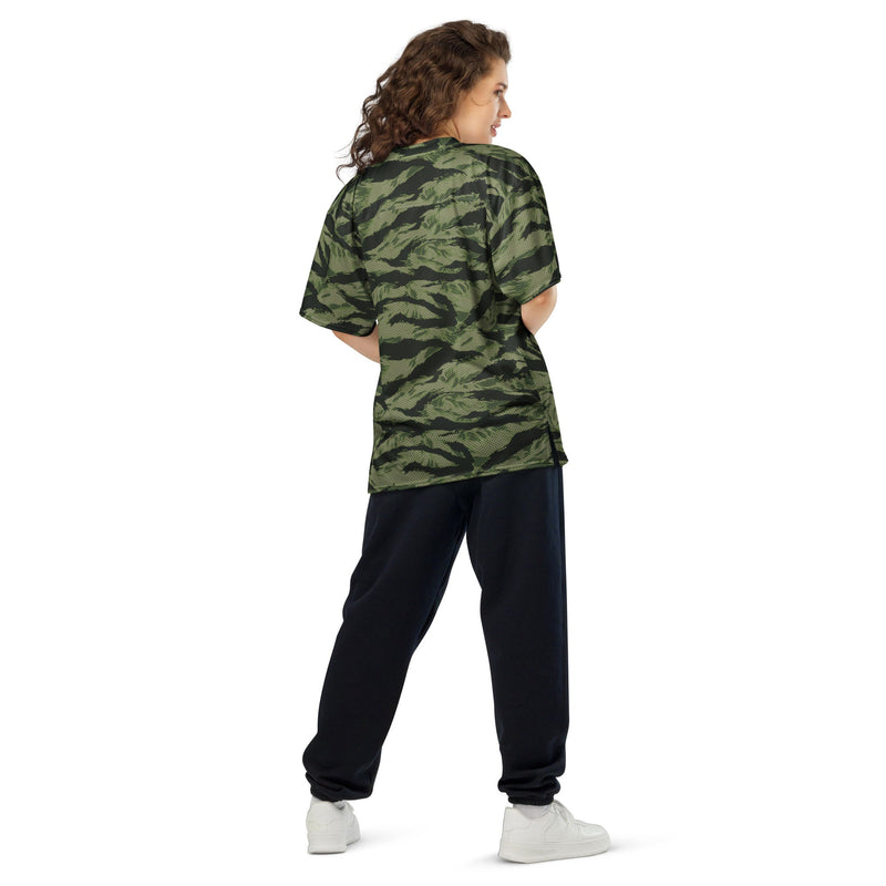 Tiger Stripe Boreal Shadow CAMO Unisex American Football Jersey
