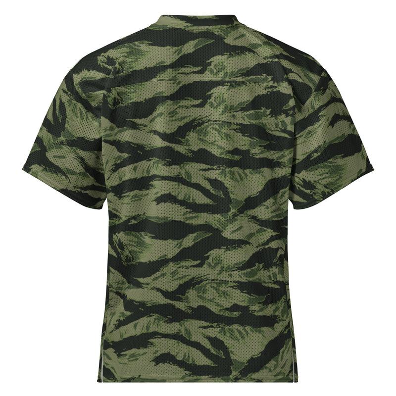 Tiger Stripe Boreal Shadow CAMO Unisex American Football Jersey